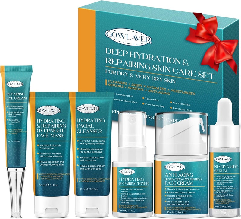 GOWLAVER Deep Hydration & Repairing Skin Care Set - Image 1